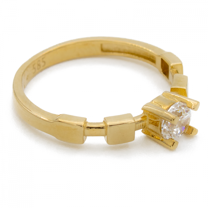 Inel de Logodna Aur 14k [3]