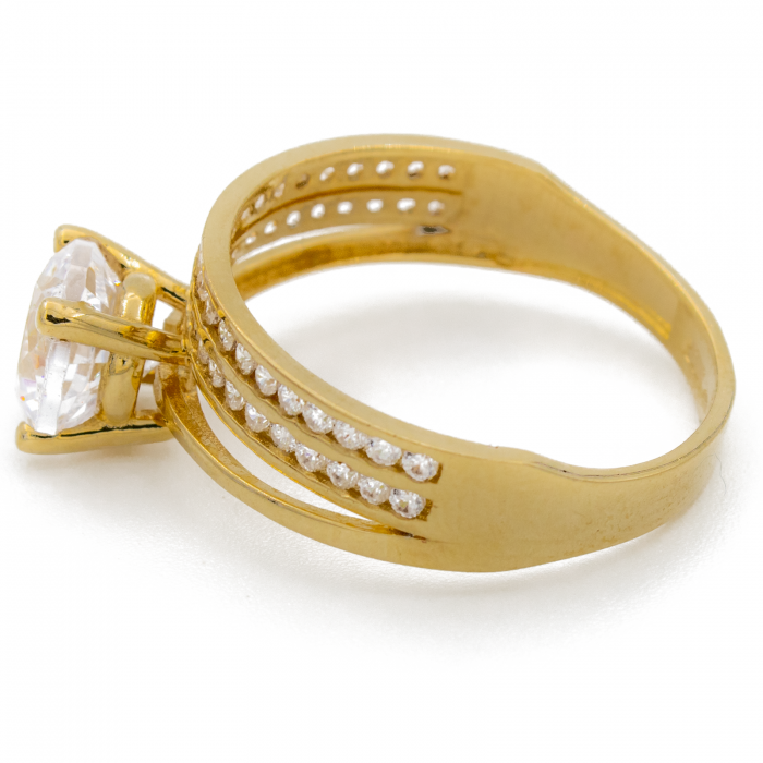 Inel de Logodna Aur 14k [3]