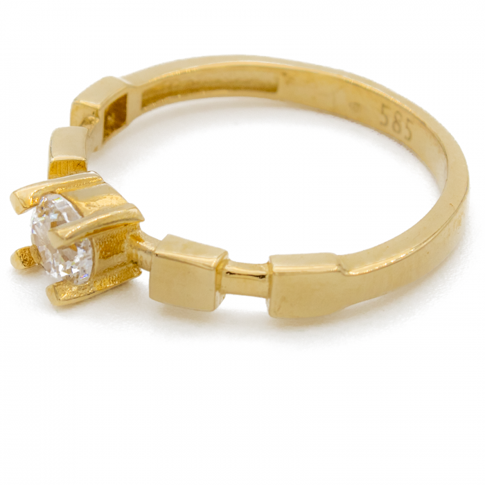Inel de Logodna Aur 14k [2]