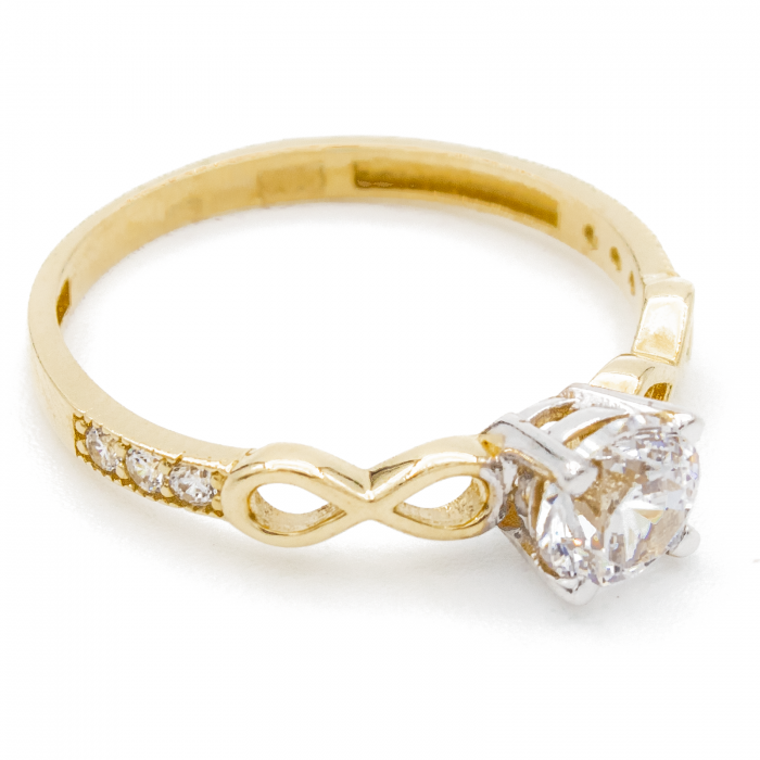 Inel de Logodna Infinit Aur 14k [3]