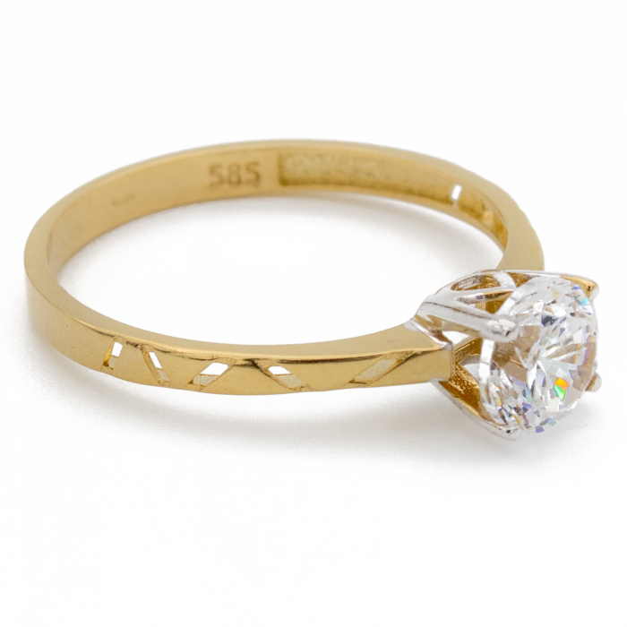 Inel de Logodna Aur 14k [2]
