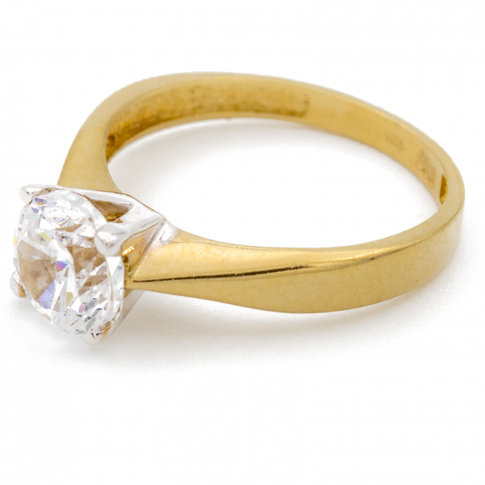Inel de Logodna Aur 14k [2]