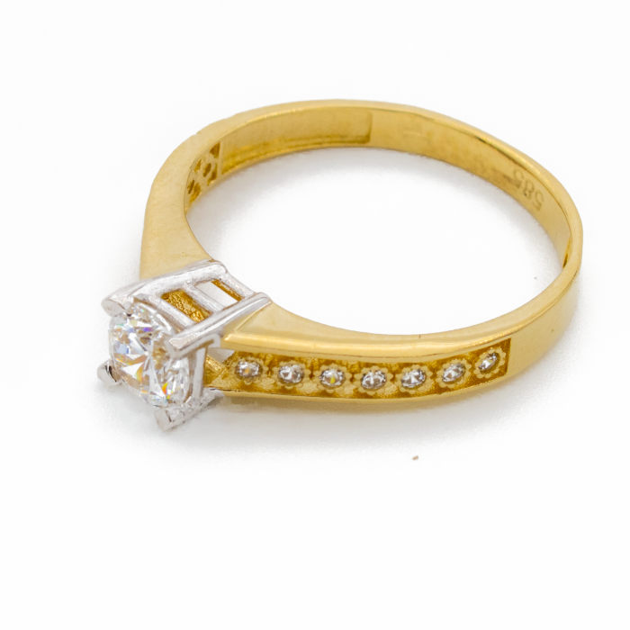 Inel de Logodna Aur 14k [2]