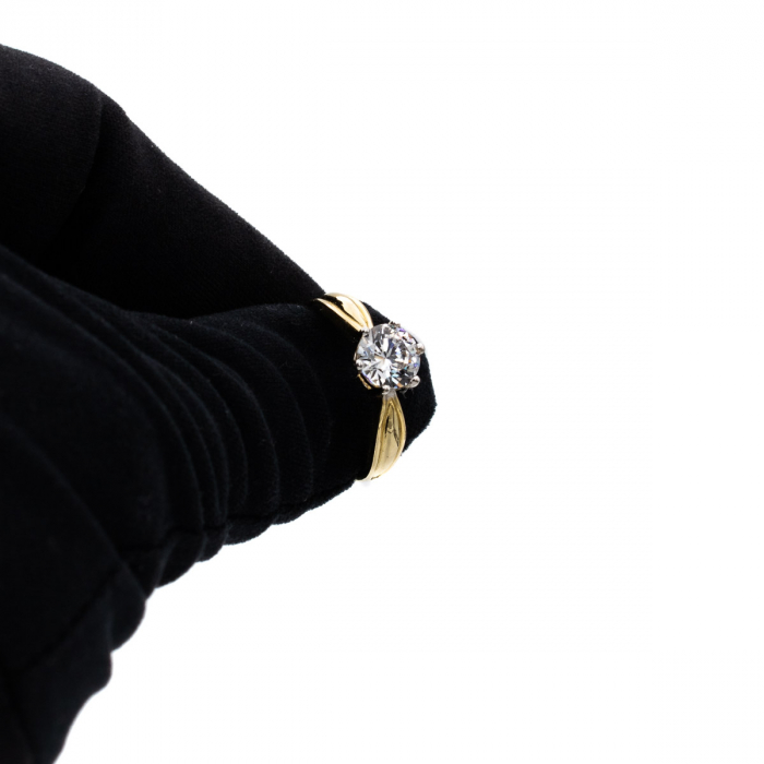 Inel logodnă aur galben 14K– model Amara, alegerea perfectă pentru ea [8]