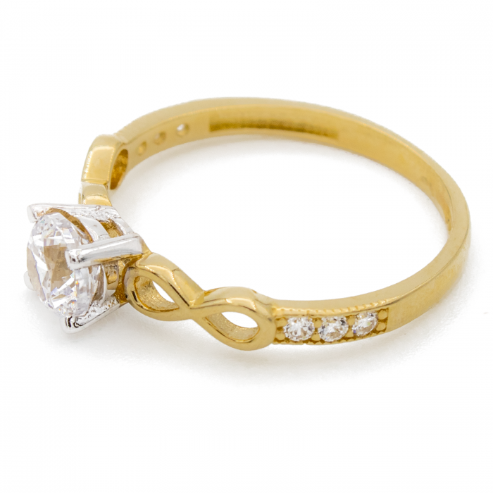 Inel de Logodna Infinit Aur 14k [2]