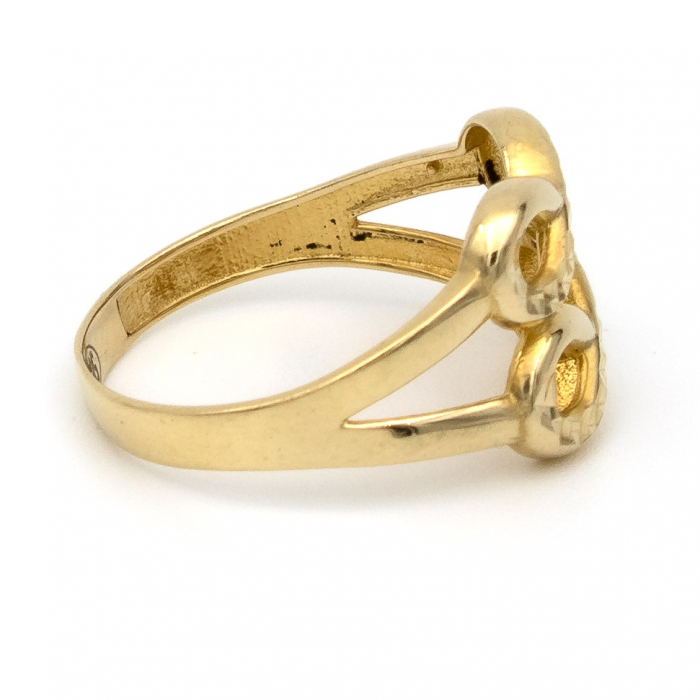 Inel Infinit din aur galben 14K – GOLD PIC​ [6]