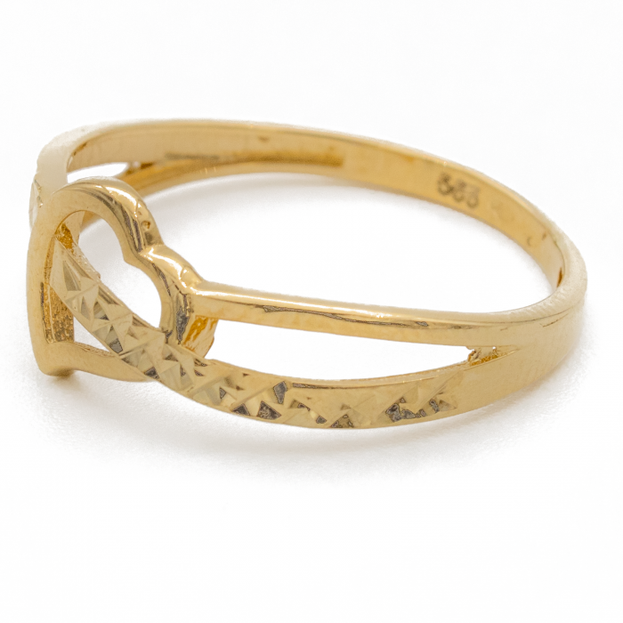 Inel Inima Aur 14k [3]