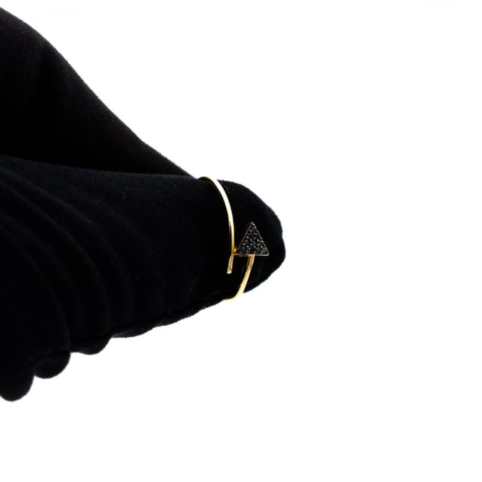 Inel aur galben 14K cu simbol săgeată –  GOLD PIC [8]
