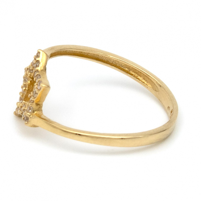 Inel Stea din aur galben 14K – GOLD PIC [5]