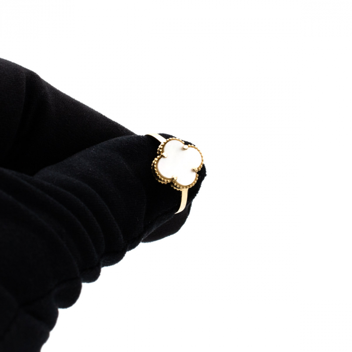 Inel Trifoi cu patru foi din aur galben 14k – GOLD PIC [8]