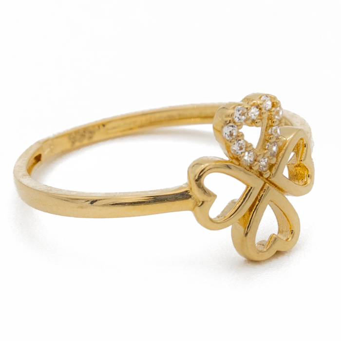 Inel Trifoi Aur 14k [2]