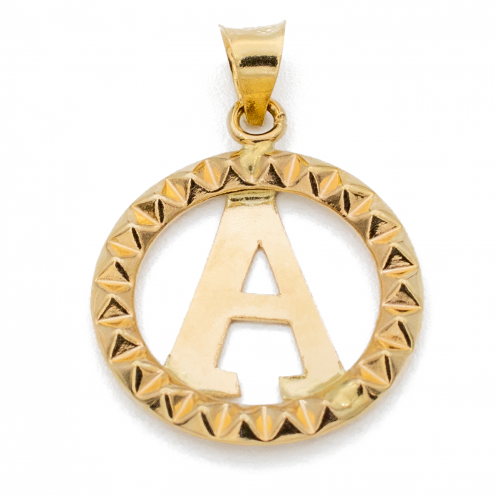 Pandantiv Litera A Aur 14k [2]