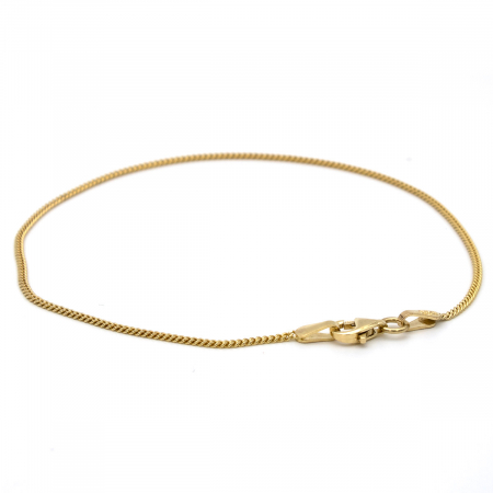 Brățară din aur galben 14K model șarpe cu zale [3]
