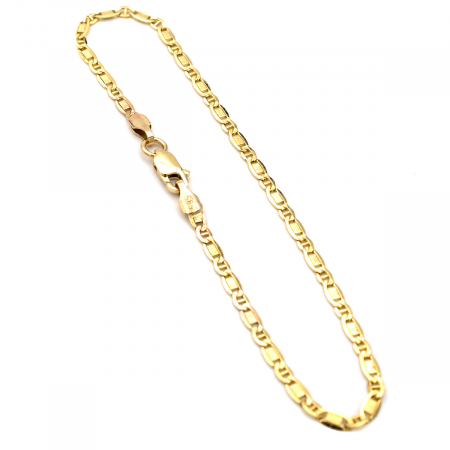 Brățară Classique din aur galben 14K cu zale lucrate [5]