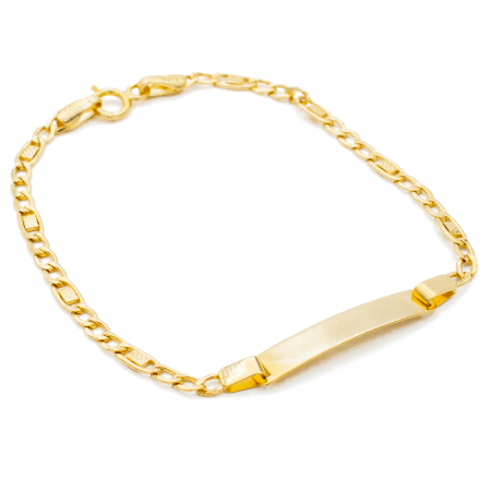 Bratara pentru Copii cu Placuta Aur 14k [0]