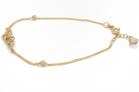 Bratara cu Inimioare Aur 14k [1]