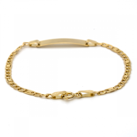 Brățară Copii Star Glow Aur 14K – Cu Plăcuță pentru Gravare [3]