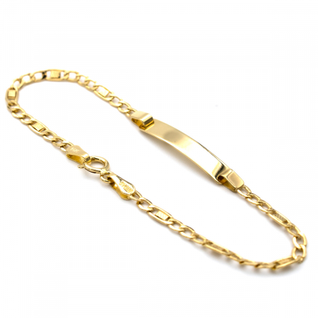 Brățară Copii Star Glow Aur 14K – Cu Plăcuță pentru Gravare [5]