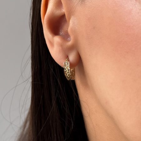 Cercei Cerc Aur 14k [1]