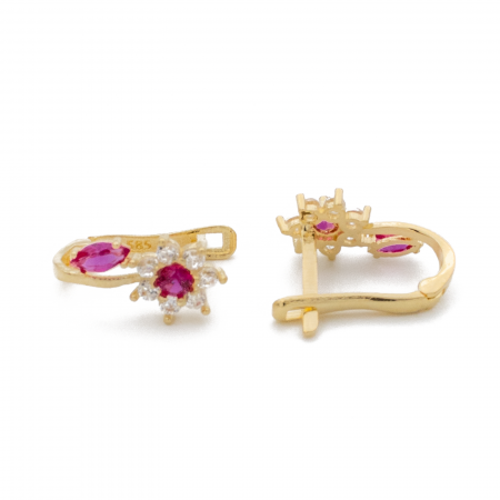 Cercei pentru Copii Floare Aur 14k [1]