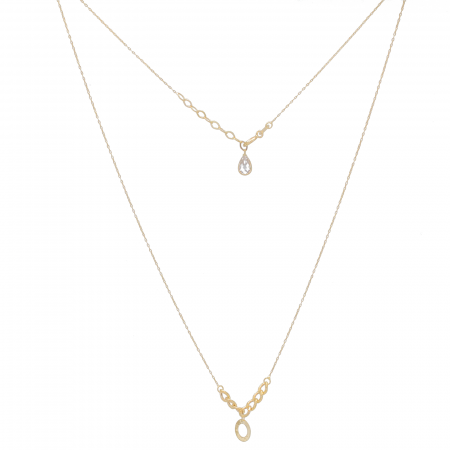 Coliere si Lanturi - Colier Banut Spart Aur 14k