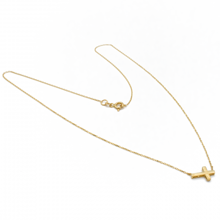 Colier Cruce Aur 14k [1]