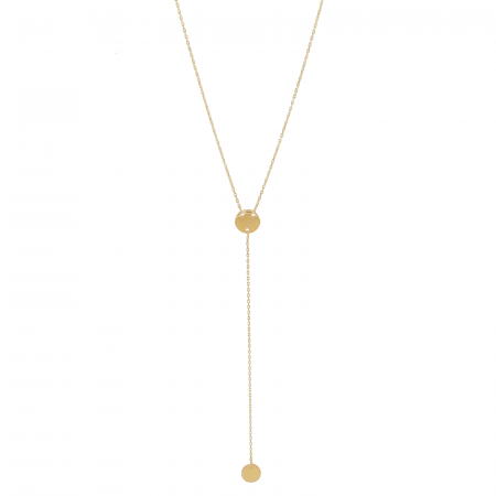 Coliere si Lanturi - Colier cu Banut Aur 14k