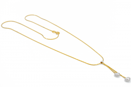 Colier cu Inimi Aur 14k [1]