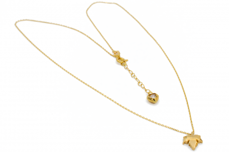 Colier Frunzulita Aur 14k [1]