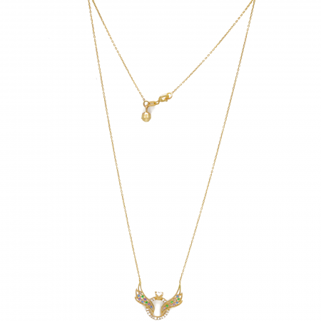 Coliere si Lanturi - Colier Inel de Logodna Aur 14k