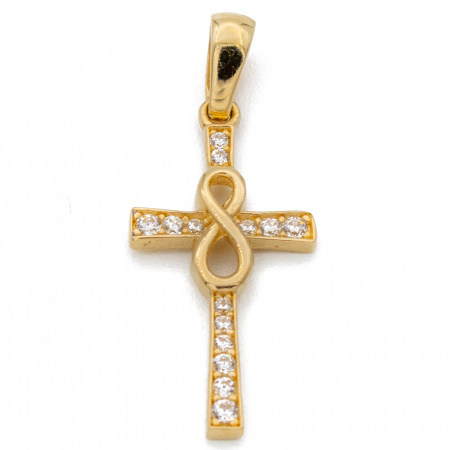 Pandantive - Cruce cu Infinit Aur 14k