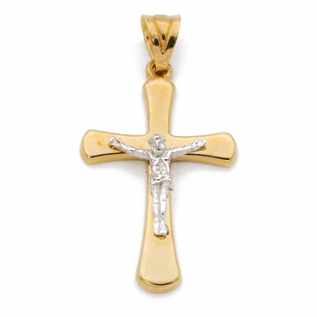 Pandantive - Cruce Iisus Hristos Aur 14k