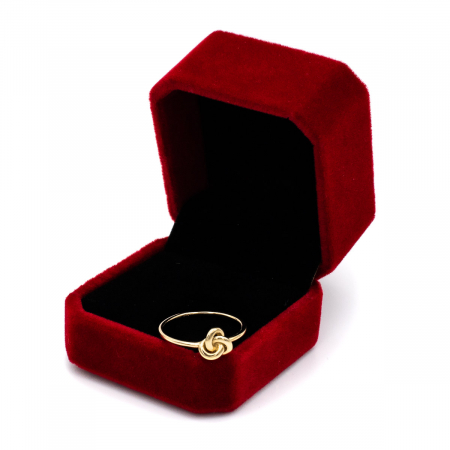 Inel Nodul Iubirii aur galben 14K – bijuterie GOLD PIC [2]