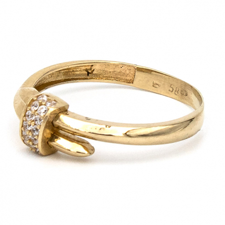 Inel Cui din aur galben 14K – GOLD PIC [4]