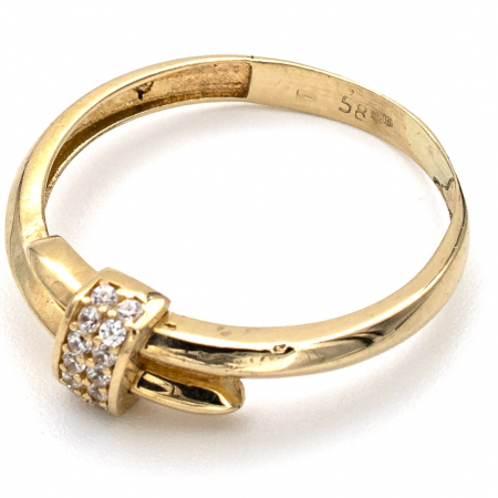 Inel Cui din aur galben 14K – GOLD PIC [3]