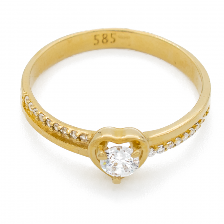 Inel de Logodna Aur 14k [0]