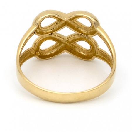Inel Infinit din aur galben 14K – GOLD PIC​ [6]