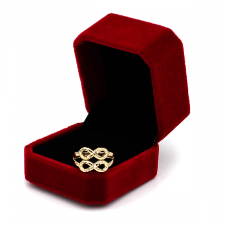 Inel Infinit din aur galben 14K – GOLD PIC​ [2]