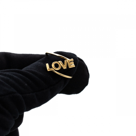Inel Love din aur galben 14K – GOLD PIC [7]