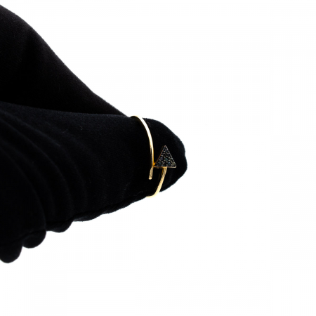 Inel aur galben 14K cu simbol săgeată –  GOLD PIC [7]