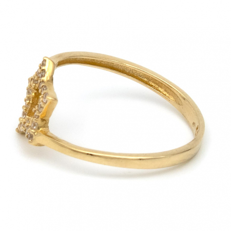 Inel Stea din aur galben 14K – GOLD PIC [4]