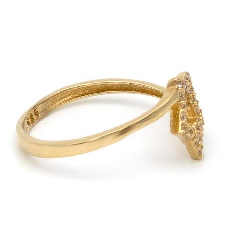 Inel Stea din aur galben 14K – GOLD PIC [5]