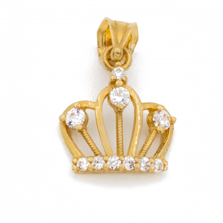 Pandantive - Pandantiv Coroana Aur 14k