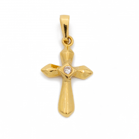 Pandantive - Pandantiv Cruciulita Aur 14k