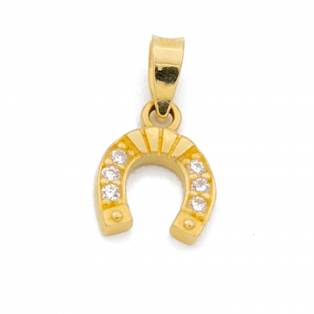 Pandantive - Pandantiv Potcoava Aur 14k