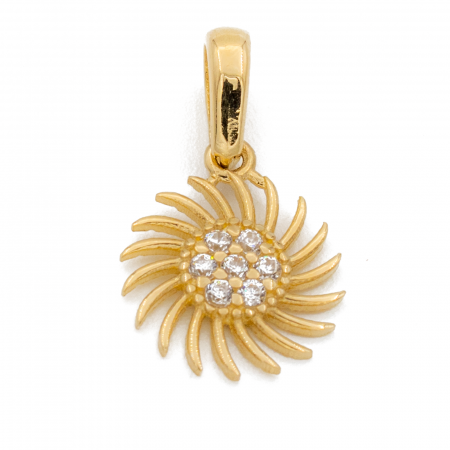 Pandantive - Pandantiv Soare Aur 14k