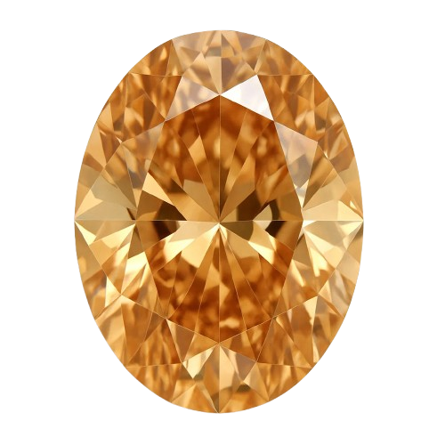 Piatra cz oval champagne [1]