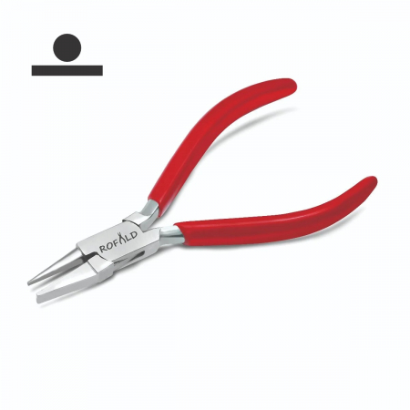 Clesti si Foarfeci - Cleste modelaj profil rotund cu drept 130 mm