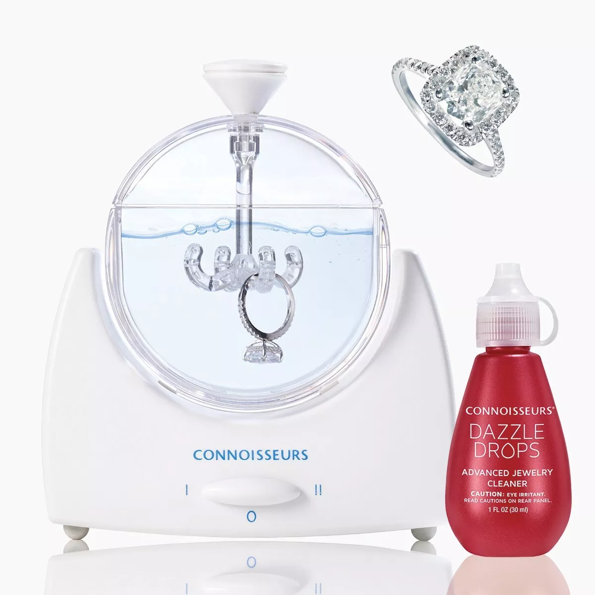 Solutii curatare bijuterii - baie compacta pentru bijuterii Sonic Connoisseurs