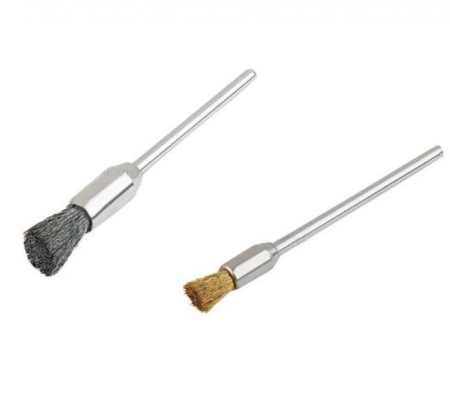 Scule de mana - Periute biax cu fir metalic aspru 6 mm